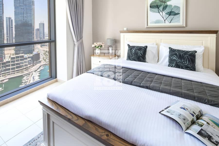 13 Stunning Marina View | Furnished | Chiller Free
