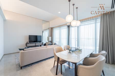 2 Bedroom Hotel Apartment for Rent in Dubai Creek Harbour, Dubai - Burj Khalifa and Creek View | Largest Layout
