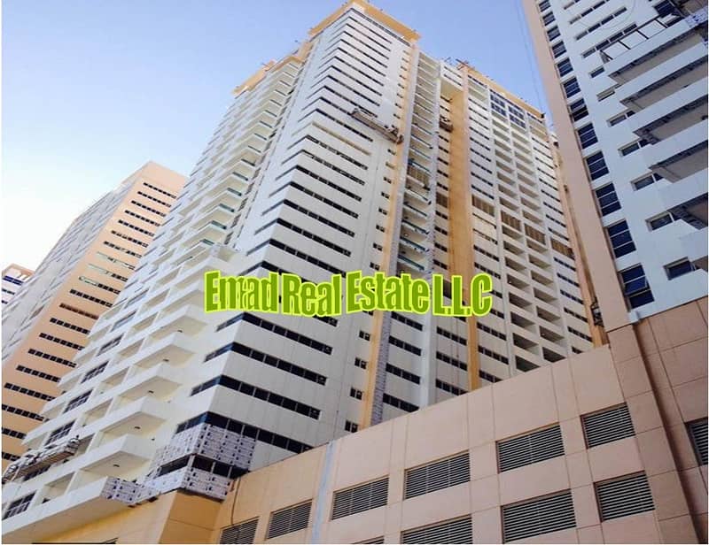 Ajman ONE Towers: 2 Bed Hall with Parking Luxurious near Beach