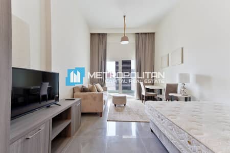 Studio for Sale in Masdar City, Abu Dhabi - Furnished Vacant Studio | Community View | Own It