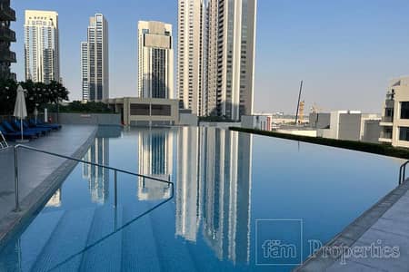 2 Bedroom Flat for Rent in Dubai Creek Harbour, Dubai - Vacant | High Floor | Boulevard View