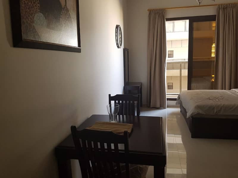 Very Affordable Fully Furnished Studio with Balcony in Elite 10, Residence in Dubai Sports City
