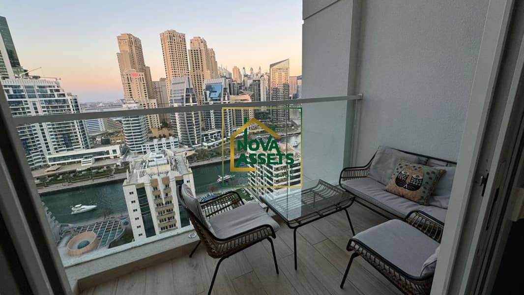 位于迪拜码头，单身公寓壹号大厦 1 卧室的公寓 1600000 AED - 8447068