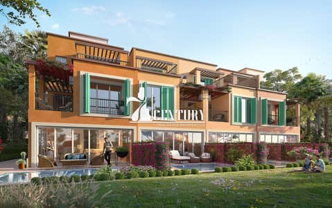 5 Bedroom Villa for Sale in DAMAC Lagoons, Dubai - Nice TH 5bed Reartview_20211207. jpg