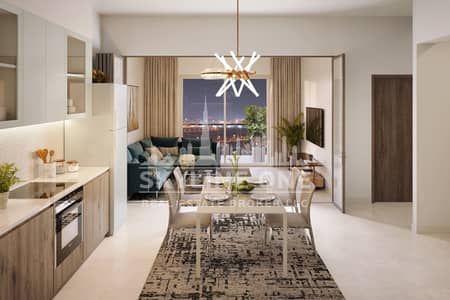 1 Спальня Апартамент Продажа в Аль Фурджан, Дубай - 220307-Room 5-Living-Op1. jpg