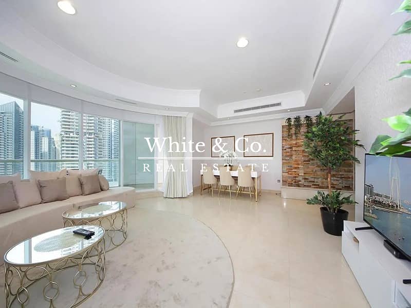 شقة في ترايدنت ووترفرونت،دبي مارينا 3 غرف 2550000 درهم - 8454321