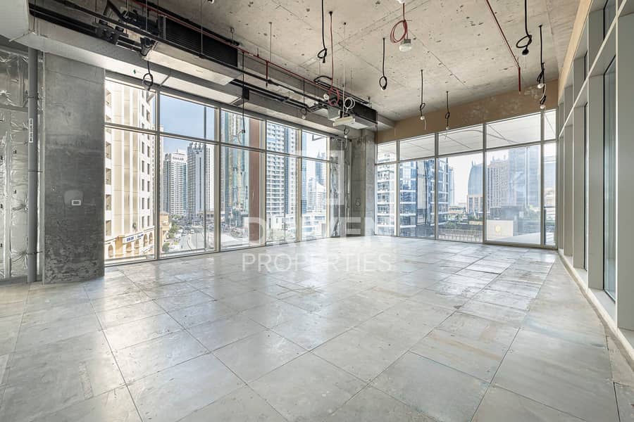 High Ceiling with Sitout Space | JBR View