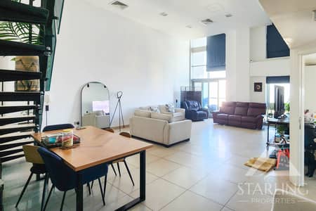 2 Beds+Study | Sea and Burj View | High Floor