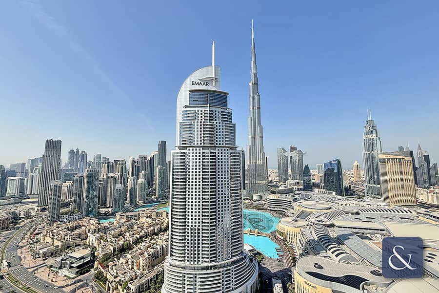 Upgraded | Furnished | Burj Khalifa View