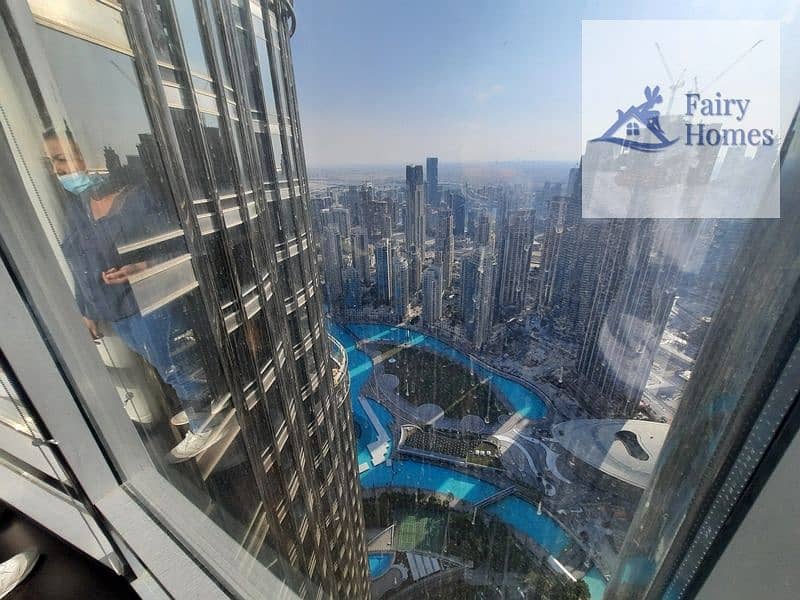 Luxurious | Full  Fountain View | High Floor |1 Bhk At Burj Khalifa