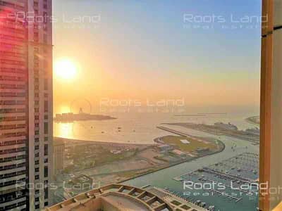 4 Bedroom Apartment for Sale in Dubai Marina, Dubai - Partial Sea View | Higher Floor | Spacious Layout