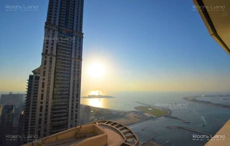 4 Bedroom Apartment for Sale in Dubai Marina, Dubai - Partial Sea View | Highest Floor | Close to Metro