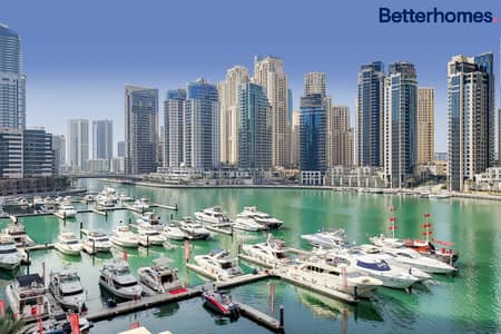 3 Bedroom Apartment for Sale in Dubai Marina, Dubai - Stunning Marina View | Large Balcony