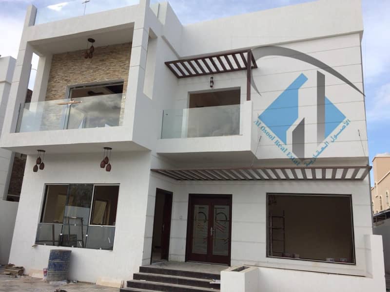 Excellent Finishing Brand New Modern Villa For Sale In Al Rawda Area