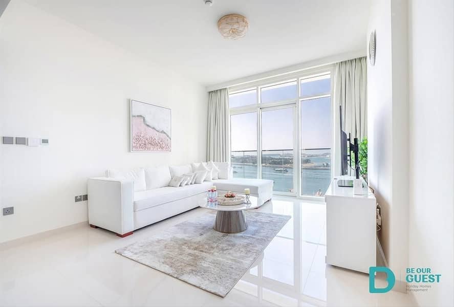 Free Beach Access | Sea View | Furnished 1 BR Apartment