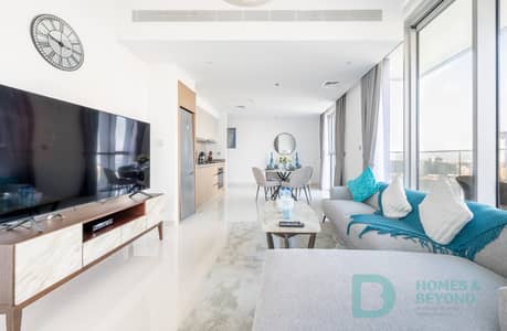 1 Bedroom Flat for Rent in Dubai Harbour, Dubai - Luxury One Bedroom Apartment in Beach Isle l High Floor I Free Beach Access
