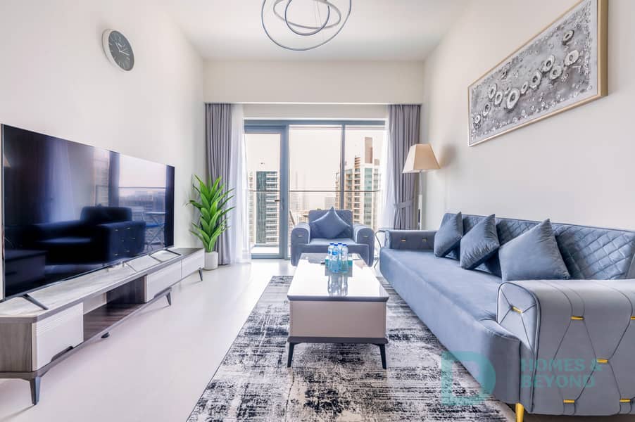 Brand New l Exclusive 1BR Apartment in Burj Royale l City view