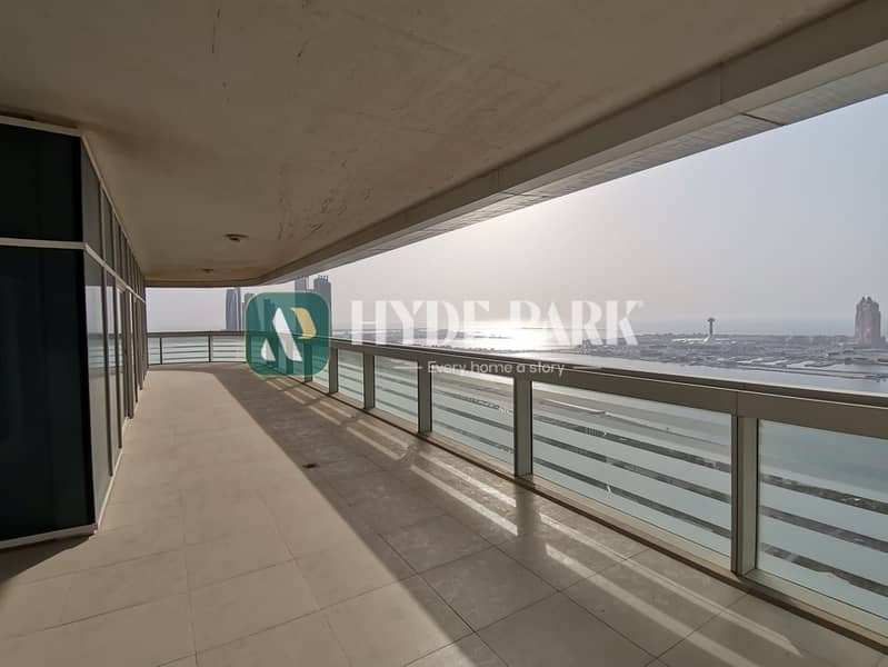 No Commission | Mesmerizing Sea View | 3BR + Maid | High Floor | Ready To Move In