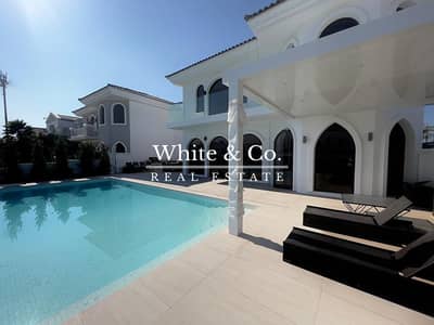 5 Bedroom Villa for Rent in Palm Jumeirah, Dubai - Extended Plot | Five Bedrooms | Skyline