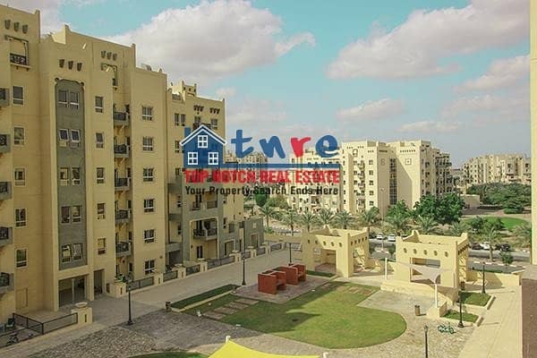 A LARGE 1 BEDROOM APARTMENT FOR SALE IN REMRAAM AL THAMAM