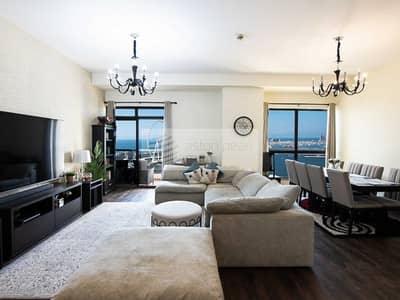 2 Bedroom Flat for Sale in Jumeirah Beach Residence (JBR), Dubai - Breathtaking Sea Views I Top Floor I Well Upgraded
