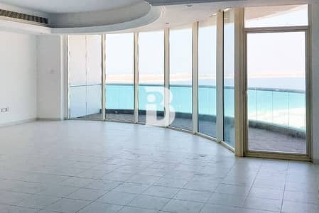 4 Bedroom Flat for Rent in Corniche Road, Abu Dhabi - No Commission | Full Seaview Duplex | Appliances