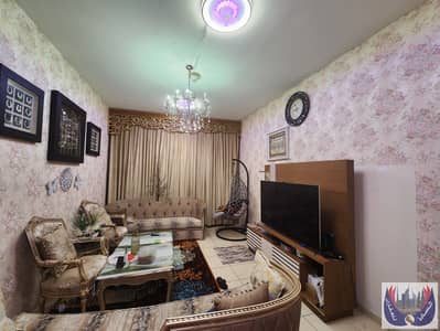 فلیٹ 2 غرفة نوم للبيع في الصوان، عجمان - شقة مفروشة بالكامل غرفتين وصالة في برج عجمان واحد للبيع.