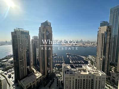 3 Bedroom Apartment for Rent in Dubai Creek Harbour, Dubai - Incredible Downtown Views | Unfurnished
