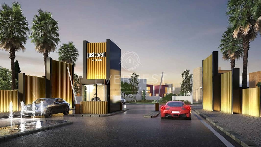 6 3 Bedroom Villas in Just Cavalli by Akoya Damac