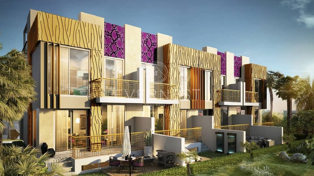 8 3 Bedroom Villas in Just Cavalli by Akoya Damac