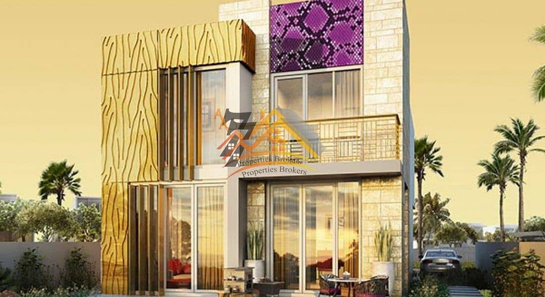 READY SOON  Fashionable villas with interior design by Just Cavalli from AED 1.3 million*  payable over 3 years