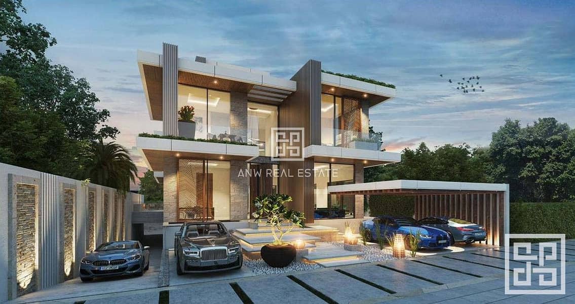 Luxury Branded Villas with Golf View | 7BR+