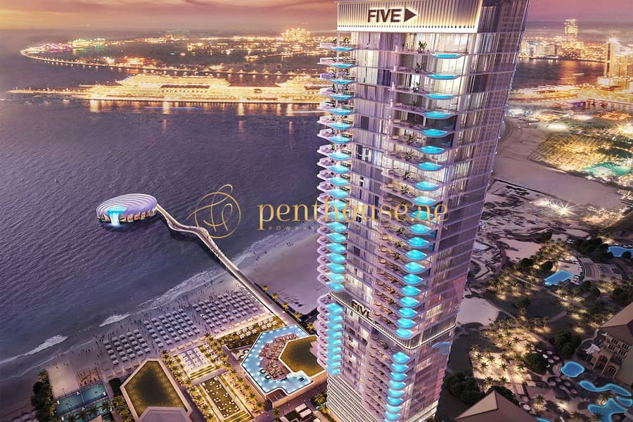 Luxury Beachfront Penthouse | Palm Jumeirah View