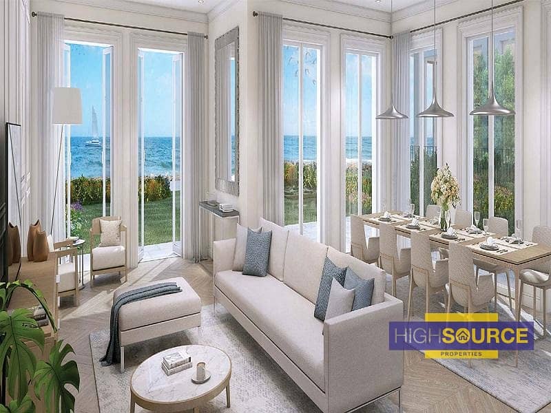 3 Best Offer | Private Lift | Luxurious 3 Bed Villa at Sur La Mer Jumeirah