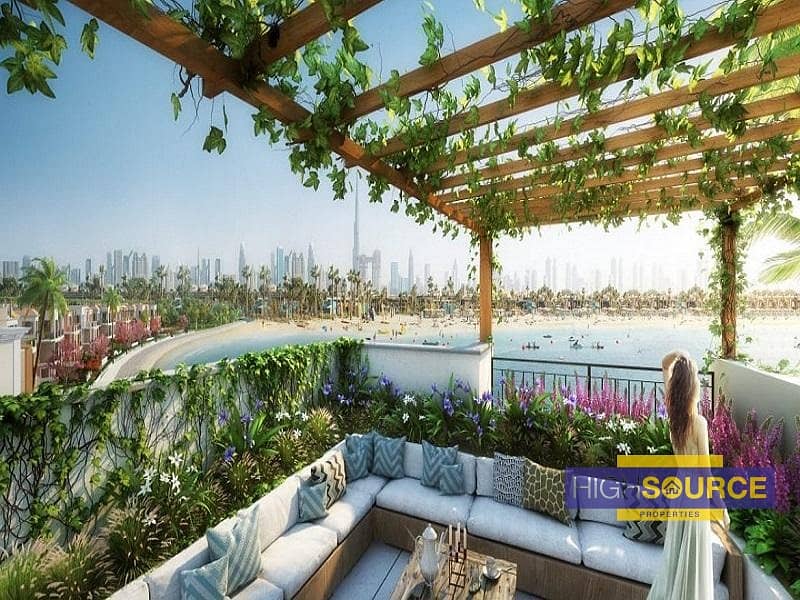 6 Best Offer | Private Lift | Luxurious 3 Bed Villa at Sur La Mer Jumeirah