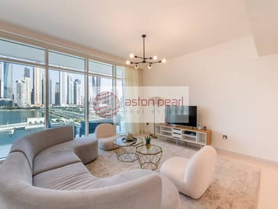 3 Bedroom Apartment for Sale in Dubai Harbour, Dubai - Furnished 3BR+M | Beachfront | Marina Skyline View