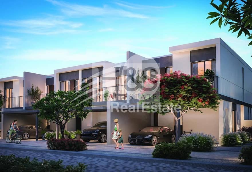 8 Majid Al Futtaim Townhouses from only 1.25Mil. AED