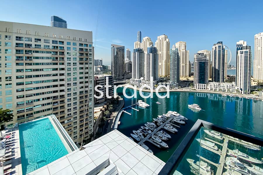 位于迪拜码头，迪拜滨海维达公寓 1 卧室的公寓 170000 AED - 8463827