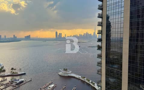 3 Bedroom Apartment for Rent in Dubai Creek Harbour, Dubai - Spacious | Burj and Sea View | High Floor