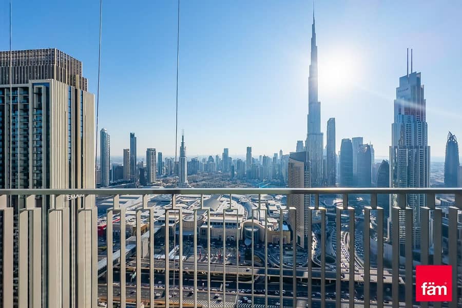 Vacant | High Floor | Burj View | Best Layout