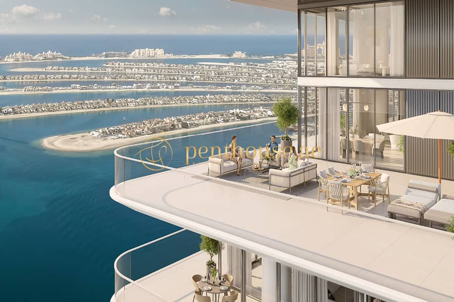 位于迪拜港，艾玛尔海滨社区，Address海滩之门公寓小区 3 卧室的公寓 8030000 AED - 8464193