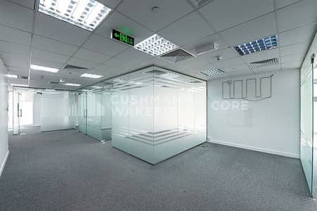 Office for Rent in Sheikh Zayed Road, Dubai - Fitted and Partitioned Office | Low Floor