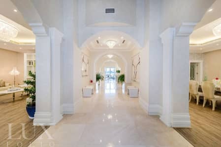 6 Bedroom Villa for Rent in Palm Jumeirah, Dubai - Av Long/Short | High Number | Italian finishing