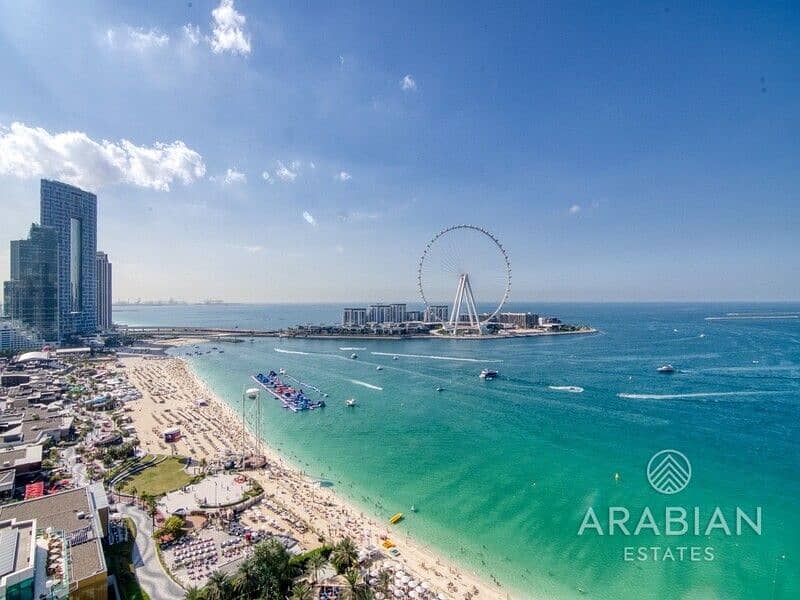 High Floor | Full Dubai Ain View | Beachfront