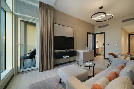 شقة فندقية 1 غرفة نوم للايجار في (أكويا من داماك) داماك هيلز 2، دبي - شقة فندقية في إيدج من روتانا،(أكويا من داماك) داماك هيلز 2 1 غرفة 6000 درهم - 7498731