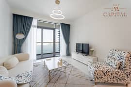 شقة في مارينا فيستا تاور 2،مارينا فيستا،إعمار الواجهة المائية،دبي هاربور‬ 1 غرفة 2850000 درهم - 8465352