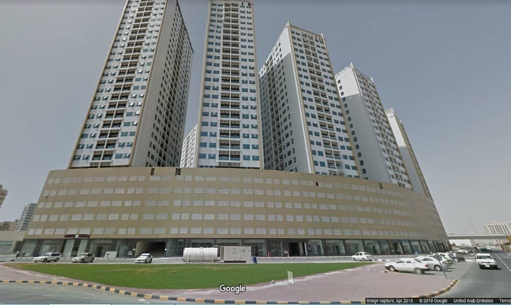 1 Bed/Hall with 2 Bathroom AED 22,000 in Ajman pearl Towers