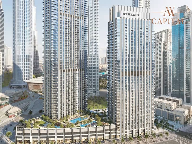 位于迪拜市中心，瑞吉公馆，瑞吉酒店公寓 2 号楼 2 卧室的公寓 3700000 AED - 8465759