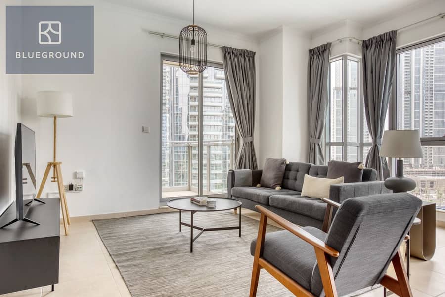 Burj Khalifa View | Furnished | Flexible Terms