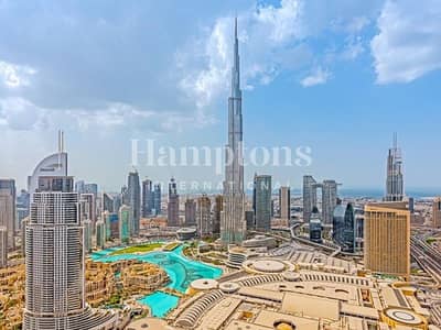 3 Bedroom Flat for Rent in Downtown Dubai, Dubai - Genuine listing | Elegantly styled | Great Views